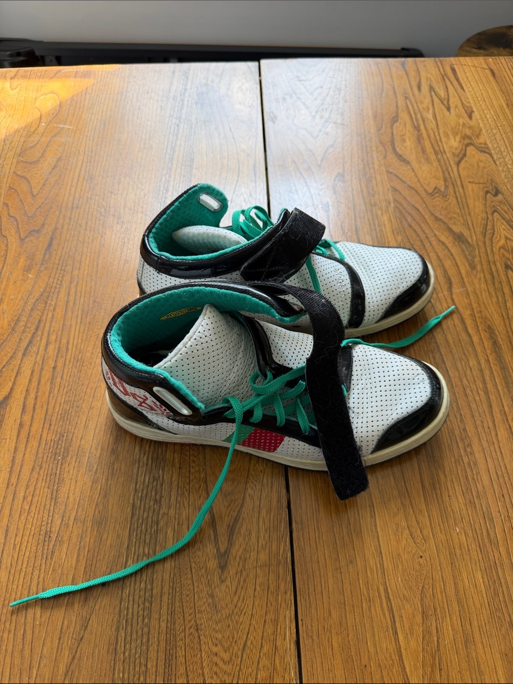 Reebok x Orchard Street Re-Up High Top Sneakers - White/Green/Black